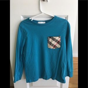 Burberry long sleeve top